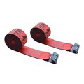 Tie 4 Safe 4" x 30' Winch Straps w/ Black Flat Hook
WLL: 5,400 lbs. 
, PK2 TWS41-30M12N-R-2